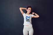 25 T-Shirts Mock-Up (Part 4), a Shirt Mockup by Freeman Studio (Thumbnail 15 of 32)