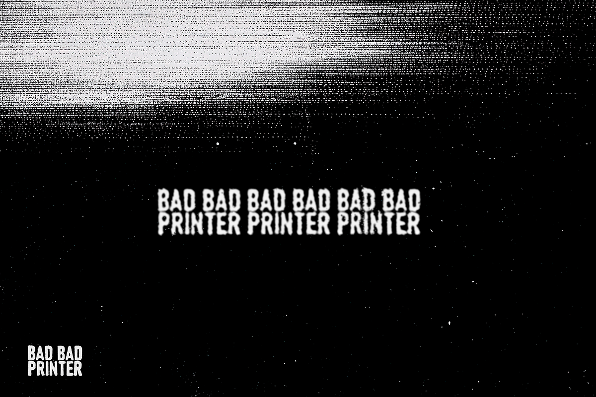 Bad Bad Printer - Photocopy Textures, a Texture Graphic by BeNone Designs (Photo 5 of 6)