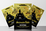 Halloween Party Flyers Bundle, a Flyer Template by AfzaalGraphics (Thumbnail 7 of 19)