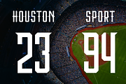 Houston Sports Font Family, a Sans Serif Font by Craft Supply Co. (Thumbnail 8 of 8)