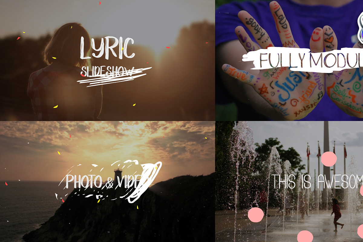 Lyric Slideshow | FCPX, a Templates & Theme by FlashFXbox (Photo 1 of 2)