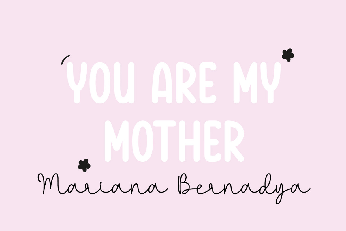 Love You Mama, a Script Font by DN Creative (Photo 3 of 8)