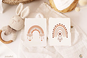 Rainbow clipart & patterns, an Object Illustration by JulzaArt (Thumbnail 4 of 9)