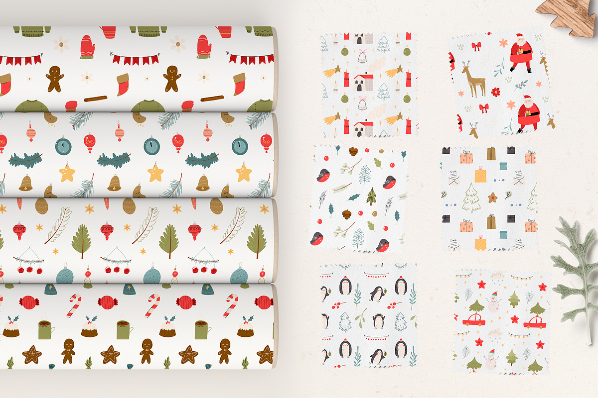 Christmas art, lettering collection, an Animal Illustration by Mariart_i (Photo 8 of 9)