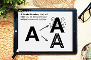 Vintage Lettering Decoration creator, a Brush Add-On by Letter Elfa Studio (Thumbnail 2 of 9)
