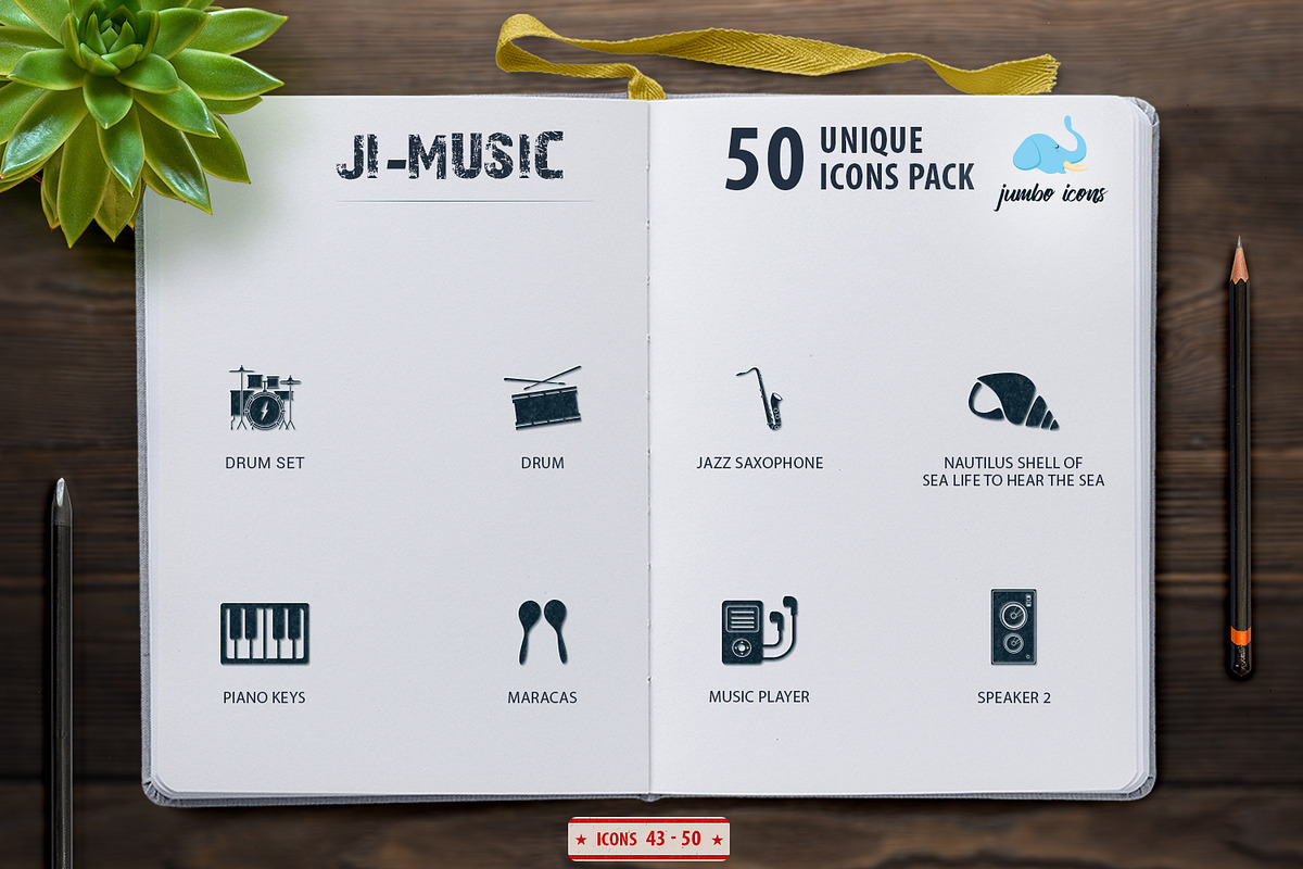 Glyph Icons Music Set, a Solid Icon by Jumbo Icons (Photo 6 of 9)