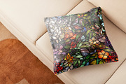 Rosette - Seamless Stained Flowers, a Pattern Graphic by Pixel Perfect Patterns (Thumbnail 7 of 11)