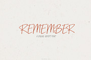 Remember | A Casual Script Font, a Script Font by Michèle Kae (Thumbnail 1 of 10)