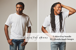 African American Male Model T-Shirt