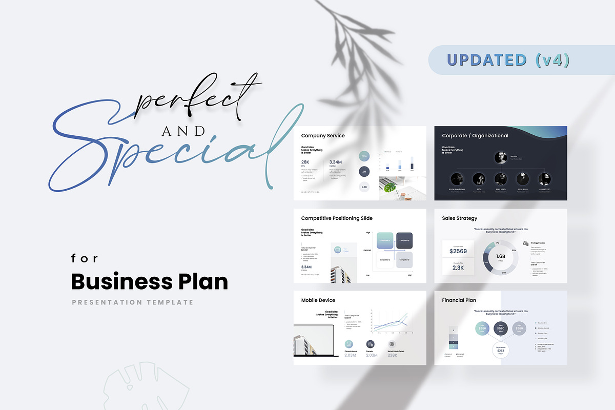 Business Plan Presentation, a Presentation Template by GoldenPixelStudio (Photo 2 of 29)
