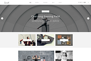 Sarah PSD Blog Theme, a Websites & App Template by thematica (Thumbnail 2 of 11)