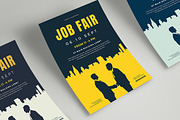 Job Fair Flyer Template, a Flyer Template by VectorVactory (Thumbnail 3 of 3)