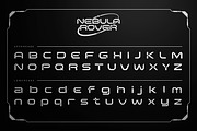 NEBULA ROVER - Futuristic Sci-Fi, a Blackletter Font by Brainwave (Thumbnail 4 of 8)