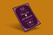 Art Deco Wedding Invitation Template, an Invitation Template by dokudokunomi (Thumbnail 2 of 4)