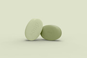 3d Two Embossed Hand Soaps Mockup, a Packaging Mockup by The Rose Project (Thumbnail 2 of 4)
