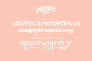 Allitha Handmade Script, a Blackletter Font by Weape Studio (Thumbnail 9 of 13)