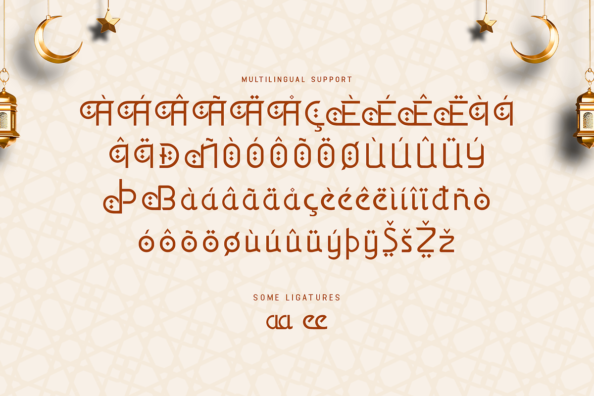 Salmaan - A Modern Arabic Font, a Sans Serif Font by overlaytemplates (Photo 5 of 5)