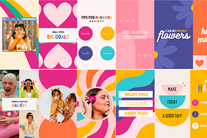 Colorful Instagram Story Templates