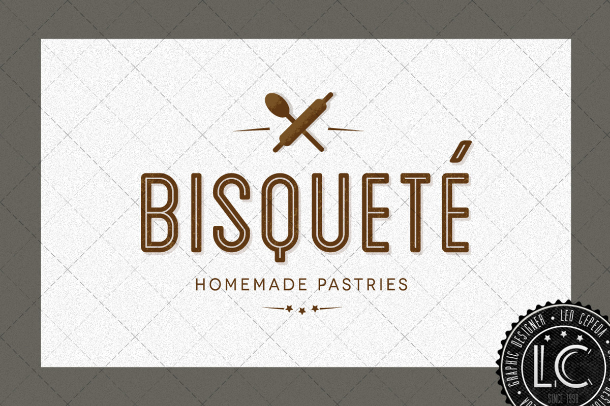 LOGO - Bisqueté, a Branding & Logo Template by Black.dot™ (Photo 2 of 5)