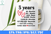 Wedding Anniversary SVG Bundle, a Graphic by Designer302 (Thumbnail 4 of 12)