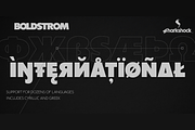 Boldstrom, a Sans Serif Font by Sharkshock (Thumbnail 3 of 4)