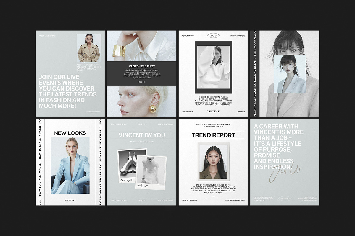 VINCENT / Social Media Kit, a Social Media Template by Studio Dara (Photo 11 of 12)