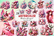 Watercolor Pink Western Cowgirl Bund, a Graphic by designcity5 (Thumbnail 1 of 4)