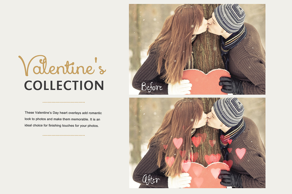 Valentine's Day Photoshop Overlays, a Layer Style Add-On by Creative Shop (Photo 4 of 4)