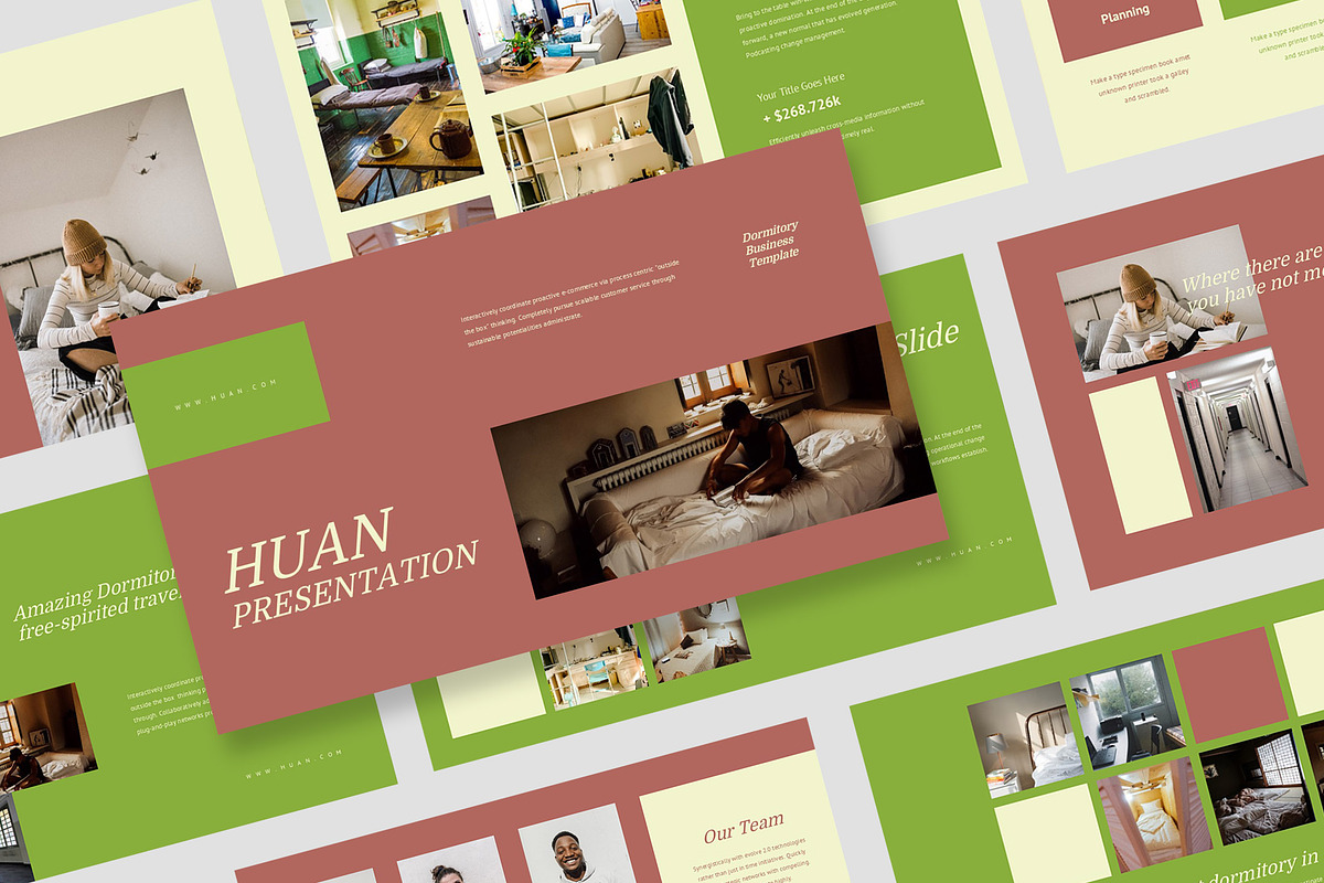 Huan : Hostel Business Powerpoint