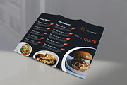 Restaurant Food Menu Tri Fold, a Brochure Template by UNIK Agency (Thumbnail 1 of 3)