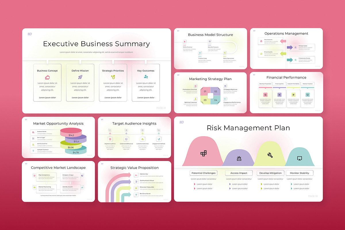 Business Plan Infographic Keynote, a Presentation Template by Antstheme (Photo 3 of 4)