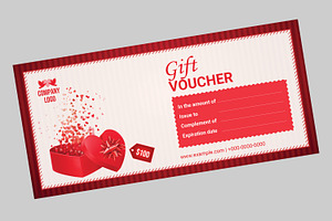 Valentine Day Gift Voucher V08