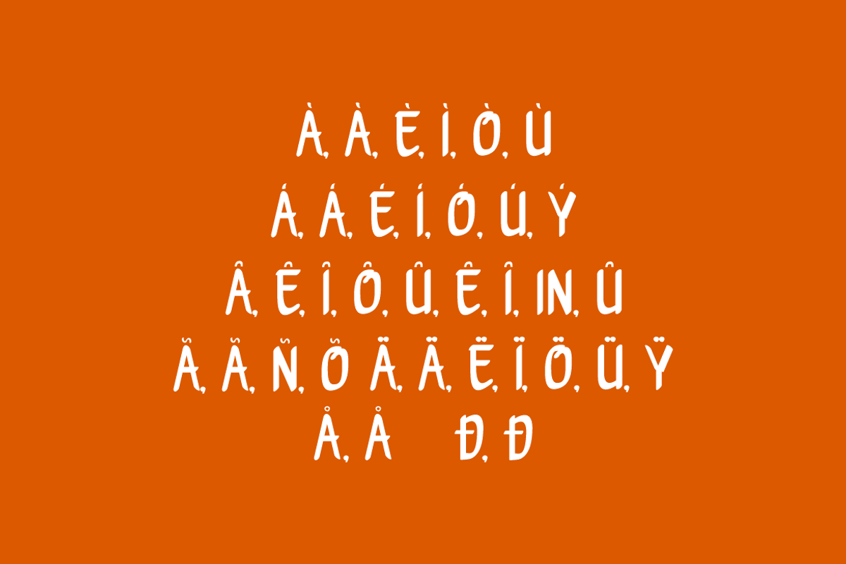 Skonek - Handdrawn Bold Font, a Handwritten Font by QR Design Studio (Photo 7 of 11)