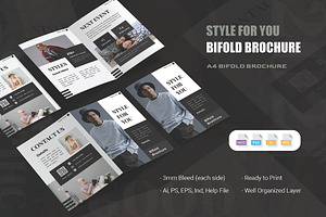 Style For You Bifold Brochure