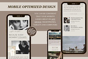 Photography Website Template preview 6