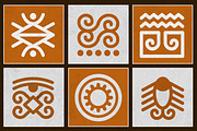 Ethnic Icons Vol 3, an Outline Icon by Tekuni (Thumbnail 2 of 11)