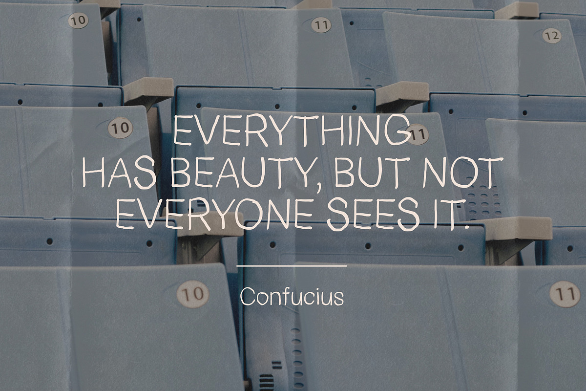 Lush Fusion Cute Handwritting Font, a Handwritten Font by Nonceni (Photo 2 of 9)