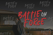 Brhia – Textured Brush Font, a Handwritten Font by Bayuktx (Thumbnail 4 of 8)