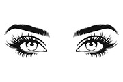Vector Women's Eye., an Object Graphic by Gomolach (Thumbnail 12 of 18)