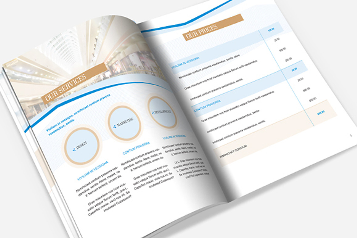 Brochure - Proposal Template, a Brochure Template by Templatepickup (Photo 3 of 5)