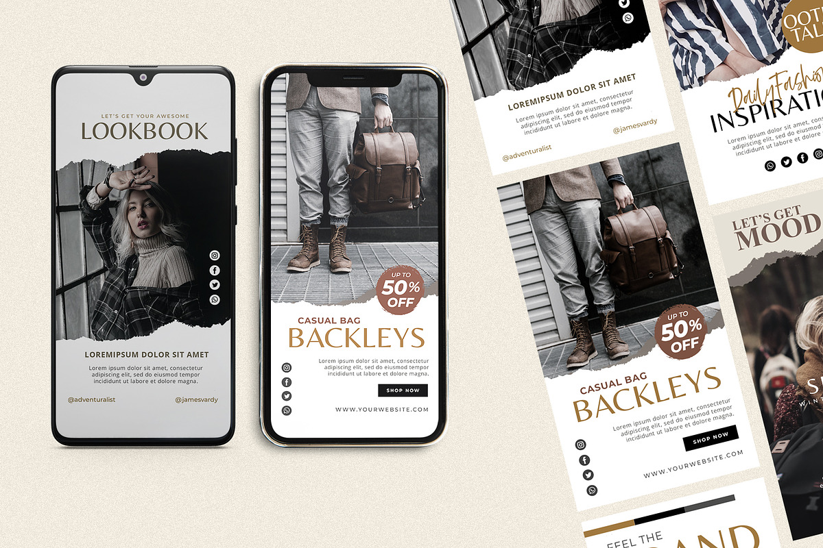 Kylena-Instagram Template Pack, a Social Media Template by Godbless Studio (Photo 6 of 10)