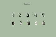 Europe Gothic balckletter font, a Blackletter Font by kaer_shop (Thumbnail 10 of 10)