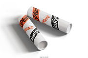 Paper tube packaging mockup bundles, a Packaging Mockup by Ambo Ampeng (Thumbnail 25 of 32)