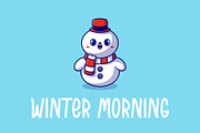 Snowman, a Handwritten Font by DN Creative (Thumbnail 2 of 7)
