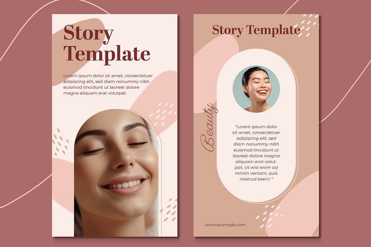 Beauty Social Media Story, a Templates & Theme by studiogstock (Photo 3 of 3)