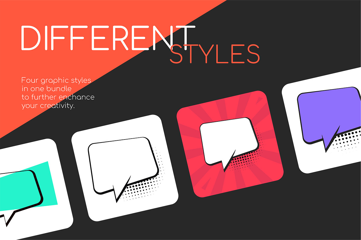 Speech bubbles collection, an Object Graphic by Boyko Pictures (Photo 4 of 11)