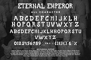 Eternal Emperor - Blackletter Font, a Font by Arendxstudio (Thumbnail 9 of 10)