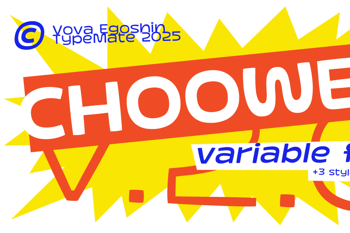 Choowee Variable, a Sans Serif Font by TypeMate (Photo 1 of 12)