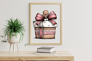 Christmas Gingerbread Cookies Clipar, an Illustration by Libby Wishes (Thumbnail 4 of 8)