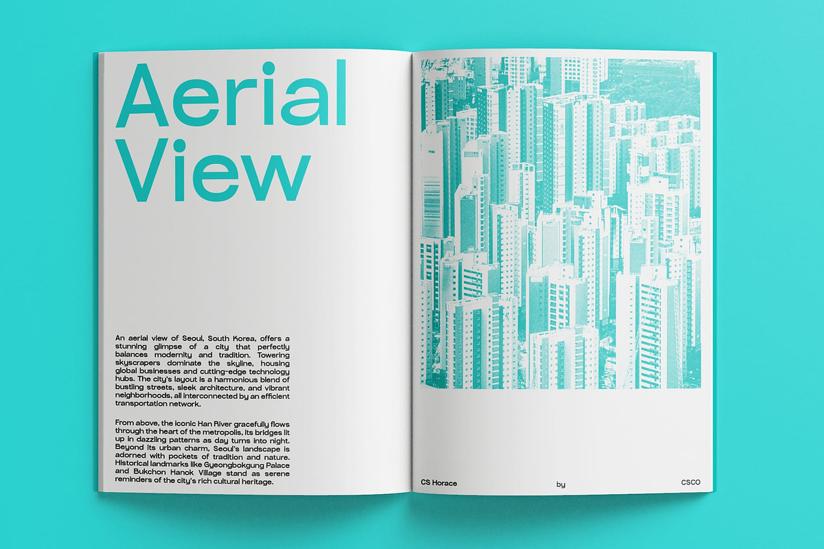 CS Horace – Contemporary Font, a Sans Serif Font by Craft Supply Co. (Photo 7 of 8)